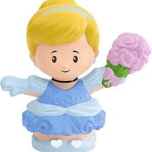 Little People Cinderella Blue Dress Pink Bouquet Flowers Replacement